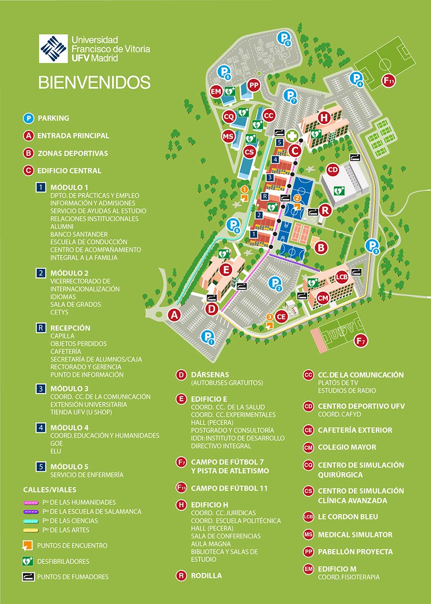 Mapa del Campus | UFV