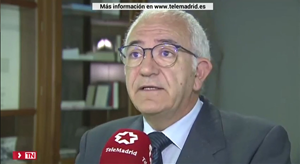 021019 2 Miguel Ortega explica en Telemadrid el Perfil del adolescente presentado por el Ayuntamiento de la capital Estudiar en Universidad Privada Madrid