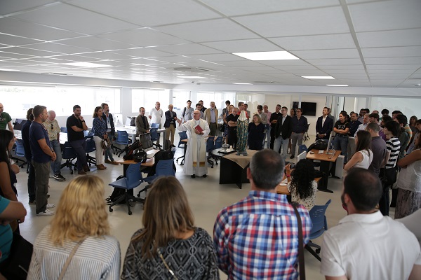 2 La Facultad de Comunicación celebra la bendición del nuevo edificio Estudiar en Universidad Privada Madrid