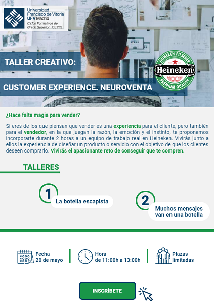 279423000003495004 zc v6 sesesesese Heineken y UFV te invitan al Taller Creativo de Customer Experience Estudiar en Universidad Privada Madrid