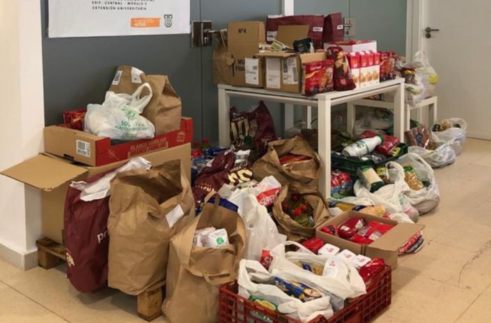 5D860C34 DE54 4B8F A23D BAAD0CEA59FC La recogida de alimentos solidaria recauda más de 600 kilos de comida para la Fundación Altius Estudiar en Universidad Privada Madrid