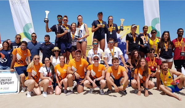 60913147 2291915817692293 4996084040936194048 o Ania y Sibi, alumnas de la UFV, obtienen la plata en el Campeonato de España Universitario de Voley Playa Estudiar en Universidad Privada Madrid