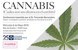 66de762b 2581 4b5c a1f0 726ab7c6a17a El profesor Fernando Berrendero imparte la conferencia Cannabis ¿Cuáles son sus efectos? Estudiar en Universidad Privada Madrid