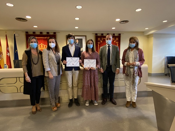 Beca alumnos Dos majariegos con brillante expediente académico estudiarán con beca en la UFV Estudiar en Universidad Privada Madrid