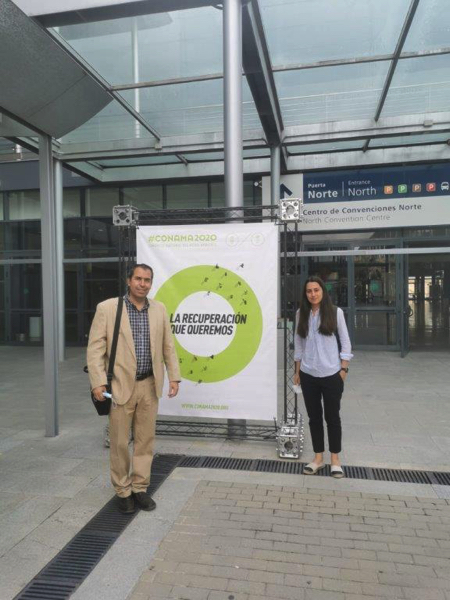 Catedra de Inmigracion Miguel Osorio e Irene Ortiz, de la Cátedra de Inmigración de la UFV, participan con un comunicado sobre sostenibilidad e inclusión social en el Congreso Nacional de Medioambiente Estudiar en Universidad Privada Madrid