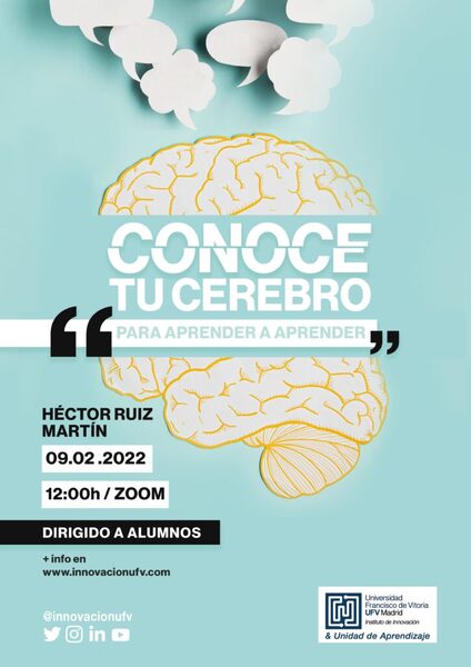 Charla Hector Ruiz alumnos UFVjpeg Héctor Ruiz Martín visita la UFV para impartir una conferencia sobre Conoce tu cerebro para aprender a aprender| Noticias de Actualidad UFV Estudiar en Universidad Privada Madrid