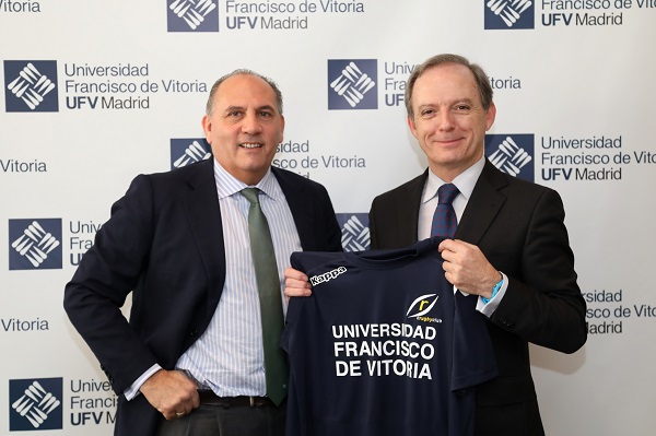 Convenio Rugby Pozuelo La Universidad Francisco de Vitoria (Madrid) refuerza su compromiso con el deporte al patrocinar al primer equipo del Club de Rugby CRC Pozuelo esta temporada Estudiar en Universidad Privada Madrid