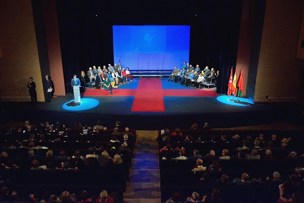 DSC 7197 La Universidad Francisco de Vitoria ha sido premiada en la gala de la solidaridad y el voluntariado de Alcorcón Estudiar en Universidad Privada Madrid