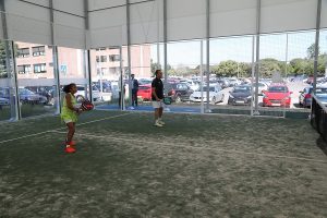 Exhibicion padel 300x200 La Universidad Francisco de Vitoria (Madrid) presenta el programa UFVDeporte para acompañar a los alumnos para que puedan conciliar su vida académica y deportiva Estudiar en Universidad Privada Madrid