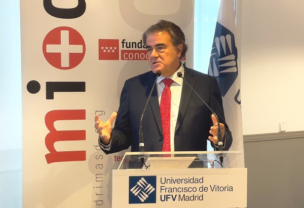 FEDERICO MORAN ABAD La Fundación Madri+d entrega el reconocimiento de la acreditación institucional de calidad a todas las facultades y escuelas de la Universidad Francisco de Vitoria | Noticias de Actualidad UFV Estudiar en Universidad Privada Madrid