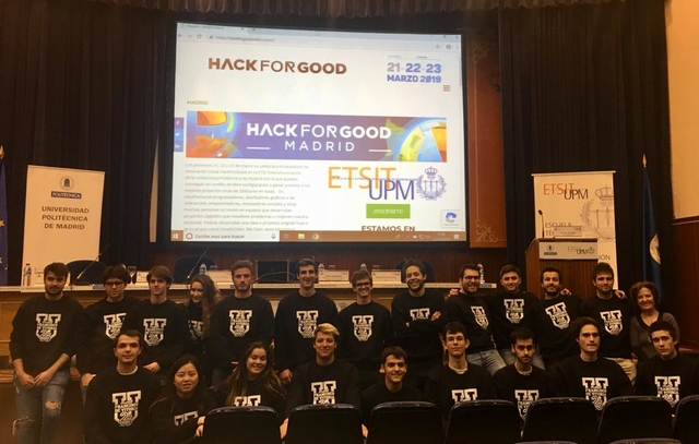 IMG 20190321 WA0007 1 Easy Resize.com La UFV participa en HackForGood en el que Telefónica reunirá a cientos de hackers para dar respuesta a retos sociales que construyan un mundo mejor Estudiar en Universidad Privada Madrid