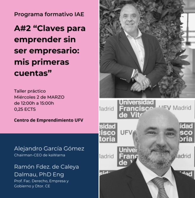 IMG 2305 Nuevo taller del Centro de Emprendimiento UFV: Claves para emprender sin ser empresario | Noticias de Actualidad UFV Estudiar en Universidad Privada Madrid