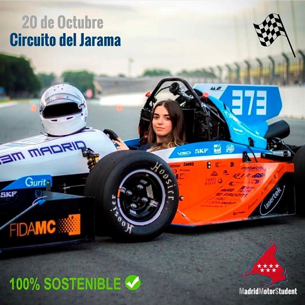 Jarama 1 MadridMotorStudent, Ingeniería de competición madrileña, 100% renovable, se exhibe ante empresas y estudiantes de la mano del COGITIM y la Comunidad de Madrid | Noticias de Actualidad UFV Estudiar en Universidad Privada Madrid