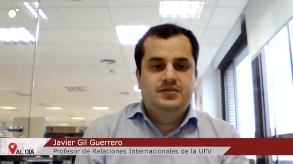 Javier Gil Javier Gil explica la decisión que ha tomado la UE para ayudar con armamento a Ucrania | Noticias de Actualidad UFV Estudiar en Universidad Privada Madrid