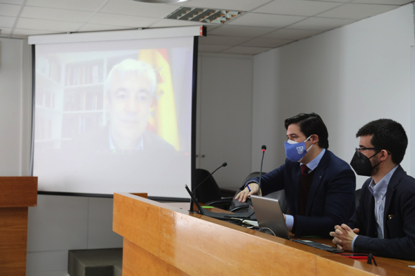 Luis Garicano Luis Garicano, eurodiputado de Ciudadanos, participa en el coloquio de la Sociedad de Estudios Políticos UFV Estudiar en Universidad Privada Madrid