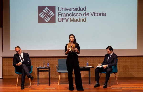 Macarena Olona La Universidad Francisco de Vitoria arranca su ciclo de encuentros políticos para acercar a los alumnos los grandes temas a debate en la actualidad política | Noticias de Actualidad UFV Estudiar en Universidad Privada Madrid