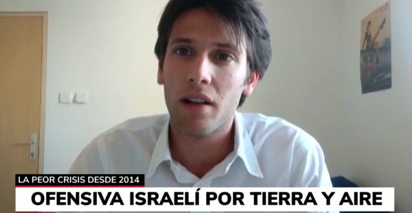 Rodrigo Arce Telemadrid El alumno Rodrigo Arce cuenta en COPE cómo está viviendo su año de Erasmus en Jerusalén Estudiar en Universidad Privada Madrid