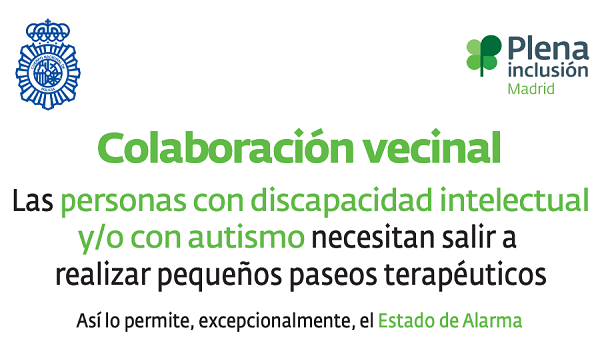 UFV policia naciona inclusion La UFV se suma a la campaña de Policía Nacional para no discriminar a las personas con discapacidad intelectual o autismo Estudiar en Universidad Privada Madrid