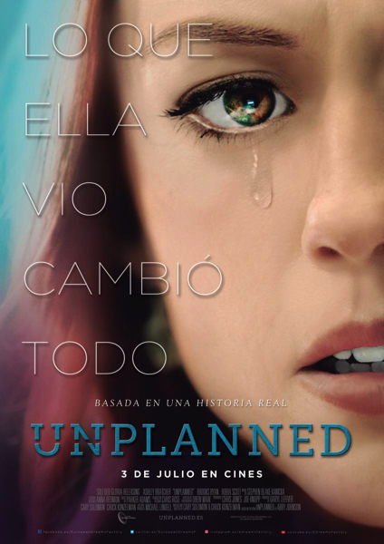 Unplanned La UFV, en colaboración con 40 días por la vida y con motivo de su campaña, organiza un cinefórum sobre la película Unplanned Estudiar en Universidad Privada Madrid