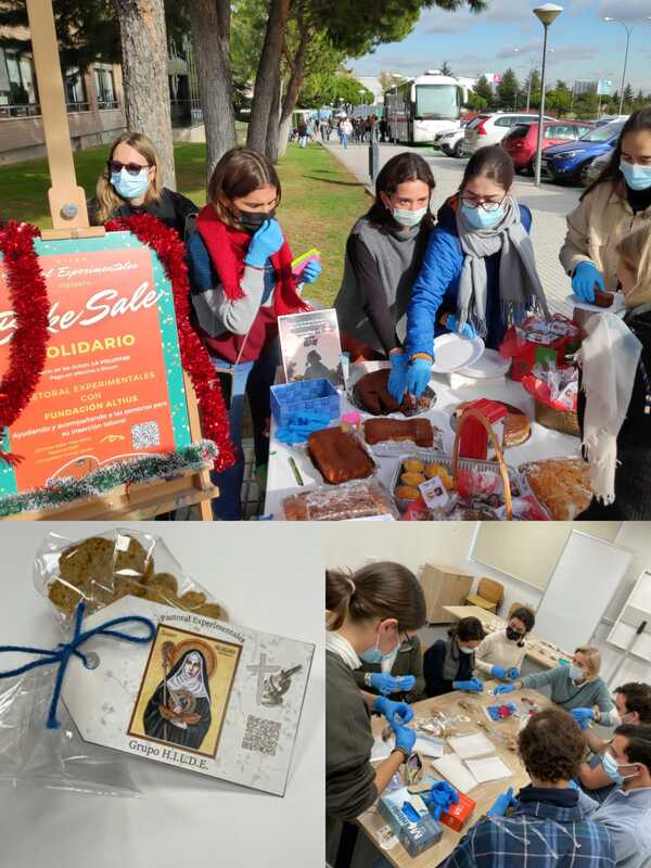 VentaExperimentales 1 1 La Facultad de Ciencias Experimentales celebra una venta benéfica de dulces Estudiar en Universidad Privada Madrid