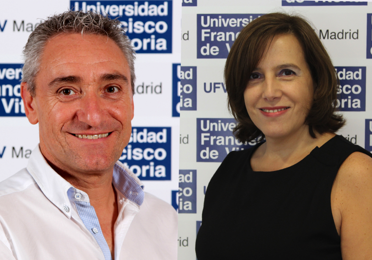 ageda cruz Cruz Santos y Águeda Tejera asisten a la IX Conferencia de Directores de Escuelas de Doctorado Estudiar en Universidad Privada Madrid