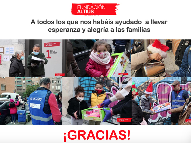 altius navidad La UFV recauda 1470 euros para la campaña solidaria ‘Comparte tu Navidad’ Estudiar en Universidad Privada Madrid