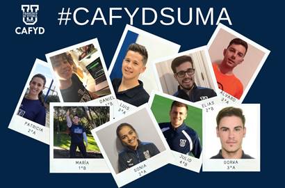 cafyd suma ufv Conoce #CAFYDSUMA, la iniciativa del Grado de Ciencias de la Actividad Física y del Deporte por Instagram para que te mantengas activo a tu ritmo Estudiar en Universidad Privada Madrid