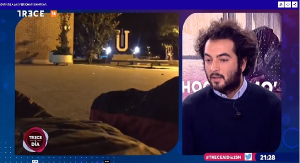 carballo En el #DíadelVoluntariado, Alejandro Carballo, del departamento de Acción Social, explica en 13tv cómo fue la #LaNocheSinHogar en la UFV Estudiar en Universidad Privada Madrid