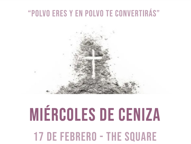 ceniza21 17 de febrero, miércoles de ceniza en la UFV Estudiar en Universidad Privada Madrid