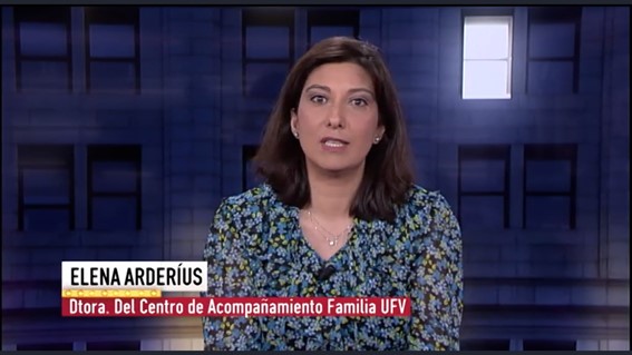 elena arderius trece tv Elena Arderius explica en TRECE TV los riesgos de exponer a los niños en redes sociales | Noticias de Actualidad UFV Estudiar en Universidad Privada Madrid