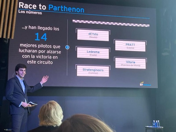 foto 2 Alumnos de la UFV ganan la primera edición de EY Race to Parthenon | Noticias de Actualidad UFV Estudiar en Universidad Privada Madrid