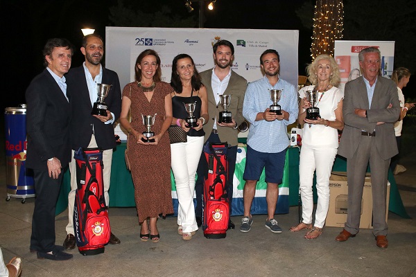 ganadores golf La Universidad Francisco de Vitoria celebra la continuidad de su programa de becas con la Federación de Golf de Madrid en el VI Torneo Solidario de Golf Alumni & Friends UFV Estudiar en Universidad Privada Madrid