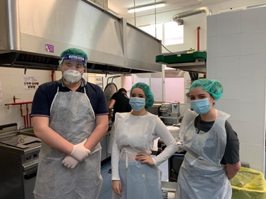 gastro solidaria Alumnos del Grado en Gastronomía colaboran con la ONG Gastronomía Solidaria Estudiar en Universidad Privada Madrid