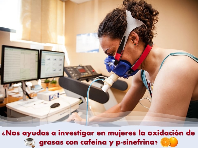 investigaicion El Grado en CAFYD lleva a cabo una investigación sobre la oxidación de grasas con cafeína y p sinefrina en mujeres Estudiar en Universidad Privada Madrid