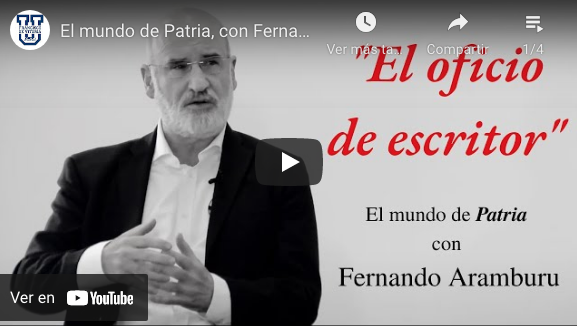 oficio El mundo de Patria, con Fernando Aramburu: “Patria parecía tener un toque localista, pero se ha entendido en todas partes” | Noticias de Actualidad UFV Estudiar en Universidad Privada Madrid