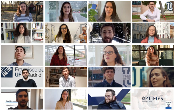 optimus ufv 20 Muestra tu apoyo a los candidatos al Premio Optimus 2020 Estudiar en Universidad Privada Madrid