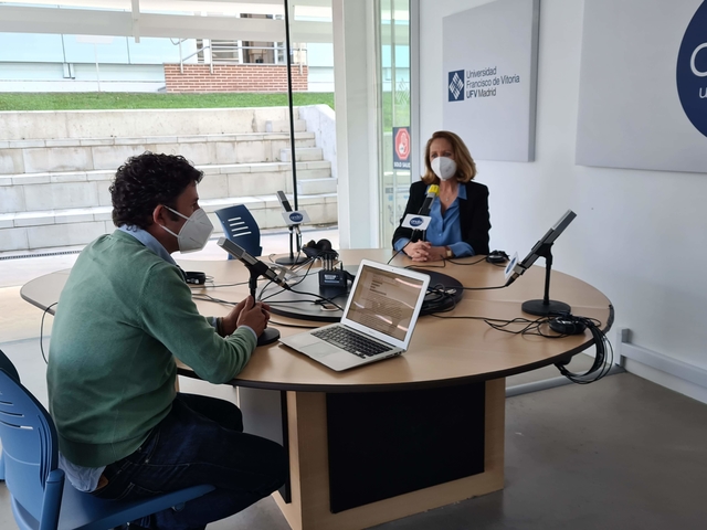 podcast maria lacalle María Lacalle, nueva invitada en el podcast Entrevistas UFV Estudiar en Universidad Privada Madrid