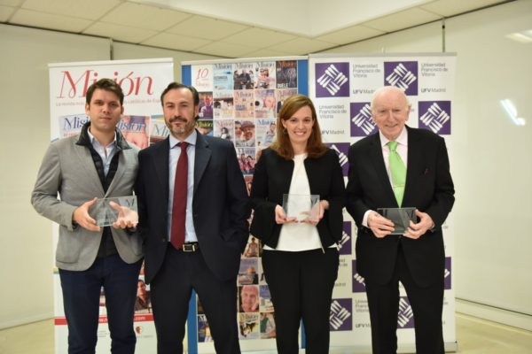 premiados 2 1 e1572344476931 La Revista Misión entrega en la UFV sus Premios 2019 a la Promoción y Defensa de la Familia Estudiar en Universidad Privada Madrid