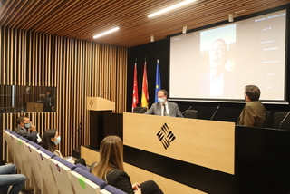 rafael anson ufv3 Rafael Ansón mantiene un encuentro con nuestros alumnos del Grado en Gastronomía Estudiar en Universidad Privada Madrid