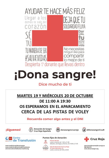 sangre El campus de la UFV acoge una nueva campaña de donación de sangre Estudiar en Universidad Privada Madrid