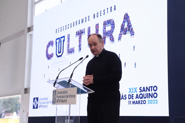 santo tomas UFV 2022 6 La UFV celebra la XIX Jornada de Santo Tomás de Aquino 2022 bajo el lema Redescubramos nuestra cultura’ | Noticias de Actualidad UFV Estudiar en Universidad Privada Madrid