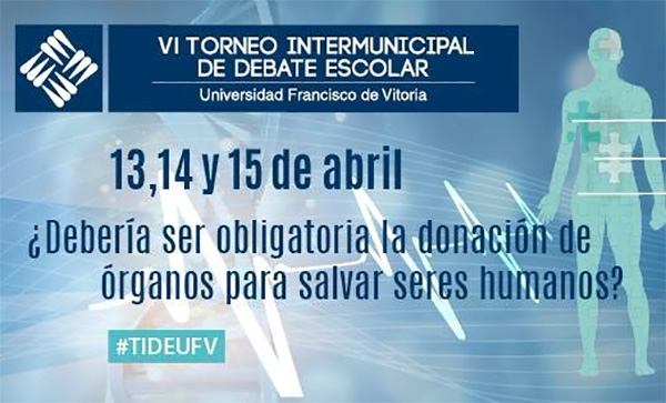 torneo intermunicipal de debate escolar Más de cuarenta colegios de la Comunidad de Madrid se dan cita en la VI edición del Torneo Intermunicipal de Debate Escolar UFV este fin de semana Estudiar en Universidad Privada Madrid