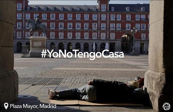 yo no tengo casa ¿Y qué pasa con las personas sin hogar? El VAS lanza #YoNoTengoCasa Estudiar en Universidad Privada Madrid