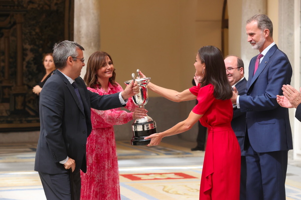 © Casa de S.M. el Rey reyes premios deporte 2019 20 20220718 14 Sus Majestades los Reyes entregan a Nuria Mendoza el Premio Nacional de las Artes y las Ciencias Aplicadas al Deporte | Noticias de Actualidad UFV Estudiar en Universidad Privada Madrid