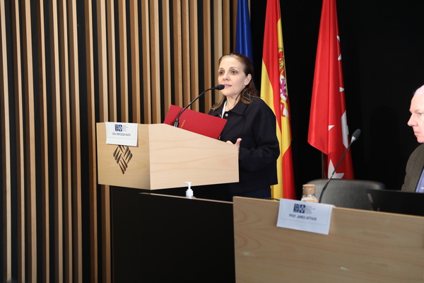 Presentacion CEV Mercedes Marin La Universidad Francisco de Vitoria presenta el Centro de Educación en Virtudes y Valores para promover la educación del carácter y acreditar entidades | Noticias de Actualidad UFV Estudiar en Universidad Privada Madrid