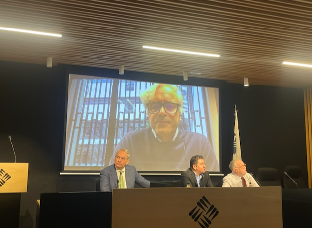 Ucrania en directo El Grado en Periodismo organizó una charla con motivo del aniversario de la guerra de Ucrania | Noticias de Actualidad UFV Estudiar en Universidad Privada Madrid