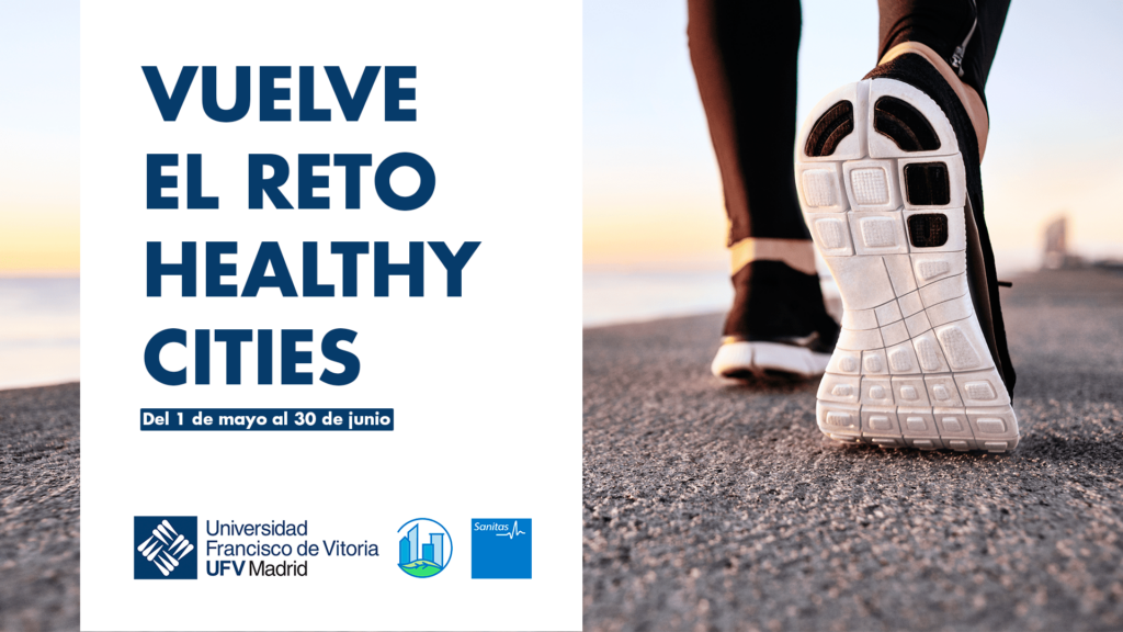 reto healthy wp min 1024x576 La UFV apoya un año más el reto Healthy Cities by Sanitas 2023 | Noticias de Actualidad UFV Estudiar en Universidad Privada Madrid