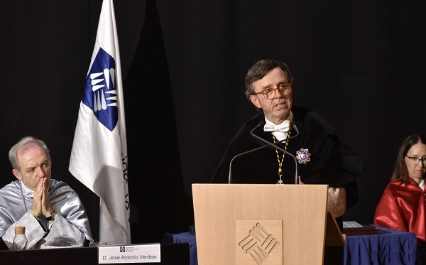 Daniel inauguracion La Universidad Francisco de Vitoria inaugura el curso académico 2023/2024 con más de 3000 nuevos alumnos | Noticias de Actualidad UFV Estudiar en Universidad Privada Madrid