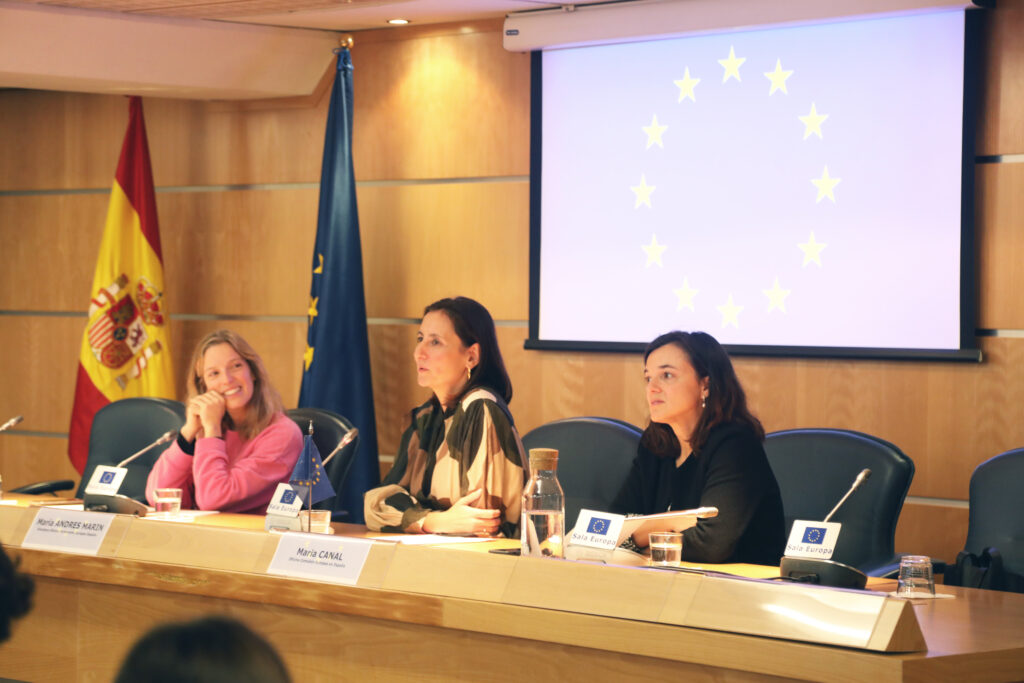 7R0A0019 1024x683 Estudiantes de la UFV visitan las Oficinas del Parlamento Europeo en una actividad de la Escuela de Gobierno y Liderazgo Isabel la Católica | Noticias de Actualidad UFV Estudiar en Universidad Privada Madrid