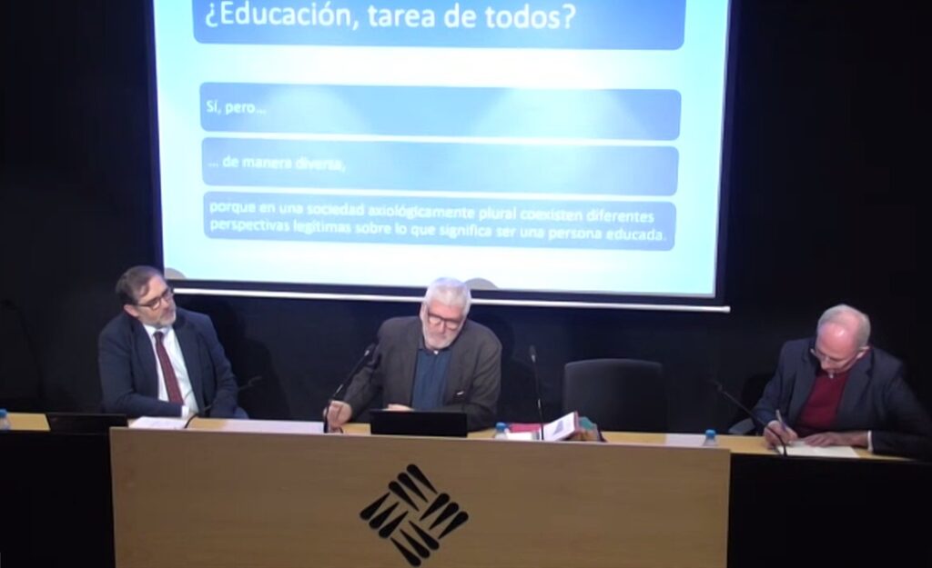 Luri4 e1701358494203 1024x625 Gregorio Luri imparte una conferencia en la que analiza los retos actuales y futuros en la educación | Noticias de Actualidad UFV Estudiar en Universidad Privada Madrid